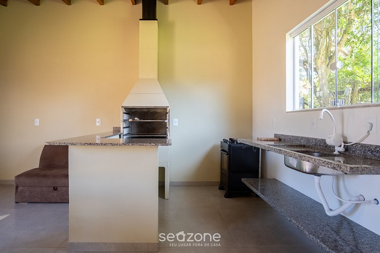 Casa c/ 2 Quartos e Churrasqueira WIL0012