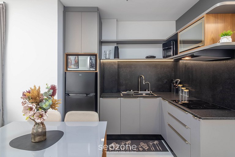 Apto en cond. c/ piscina a 220 m del mar FFS0406