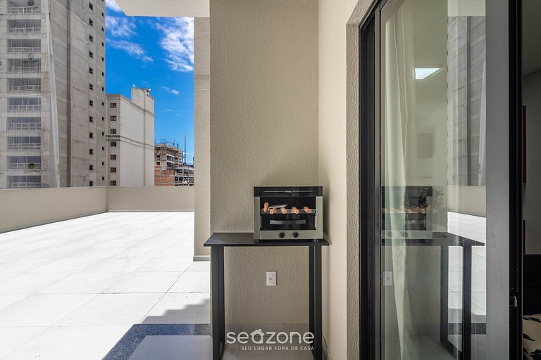 Apto en cond. c/ piscina a 220 m del mar FFS0406