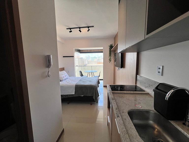 Estudio en Edificio con Piscina JDN0208