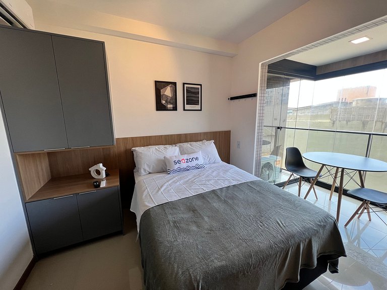 Estudio en Edificio con Piscina JDN0208