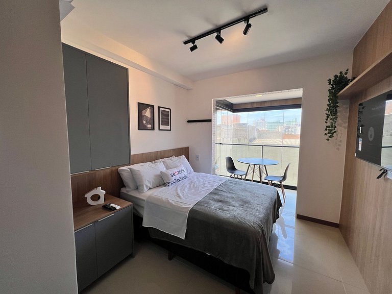 Estudio en Edificio con Piscina JDN0208