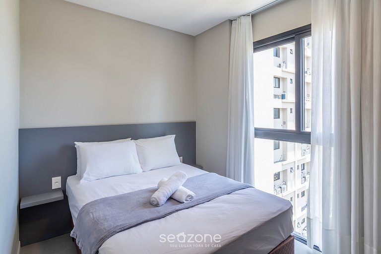 Moderno c/ piscina a 220 m da praia FFS1009