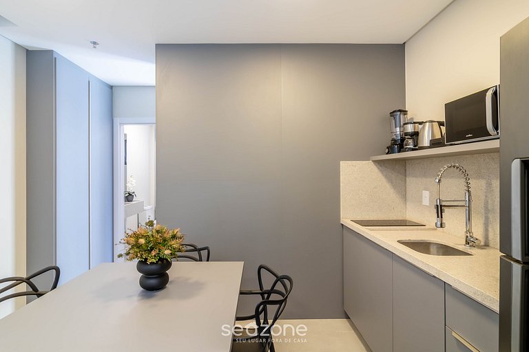 Estudio en edif. c/ piscina, 220 m del mar FFS1009