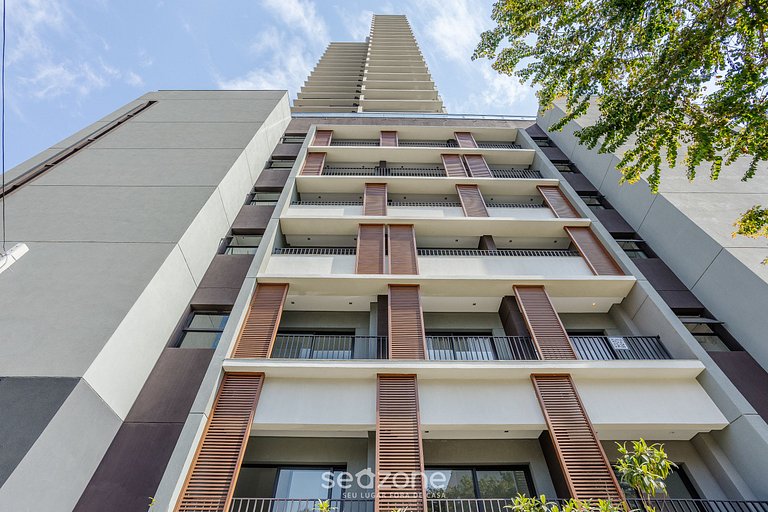 Studio c/ varanda prox. ao Allianz Parque CEP0128