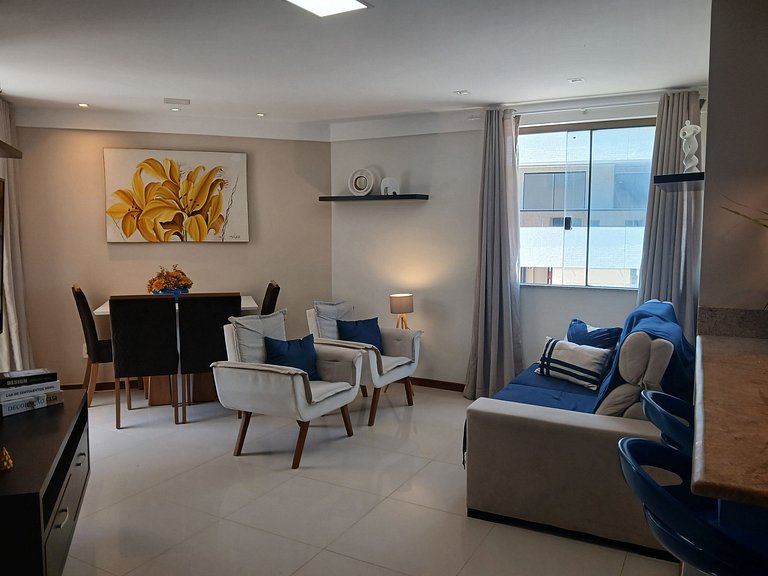 Apto c/ balcón a pasos del mar en Ilhéus ERW0301