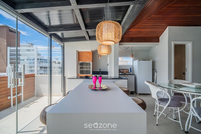 Apartamento con Parrilla en Jurerê MLB0402