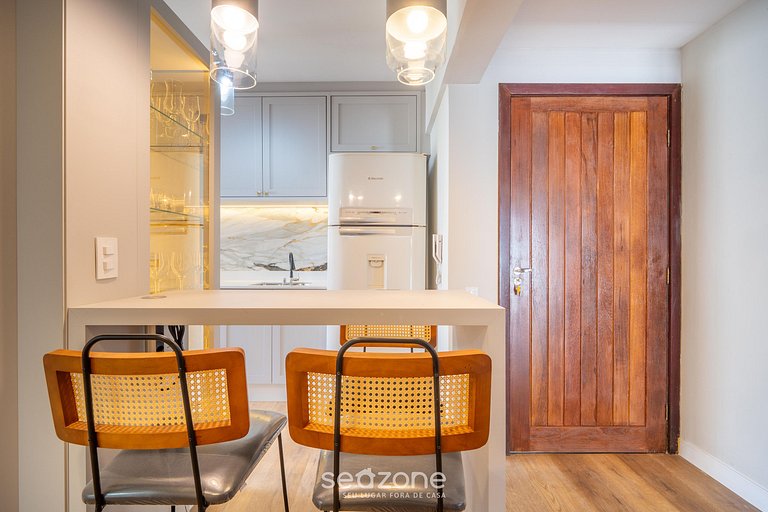 Apartamento con Parrilla en Jurerê MLB0402