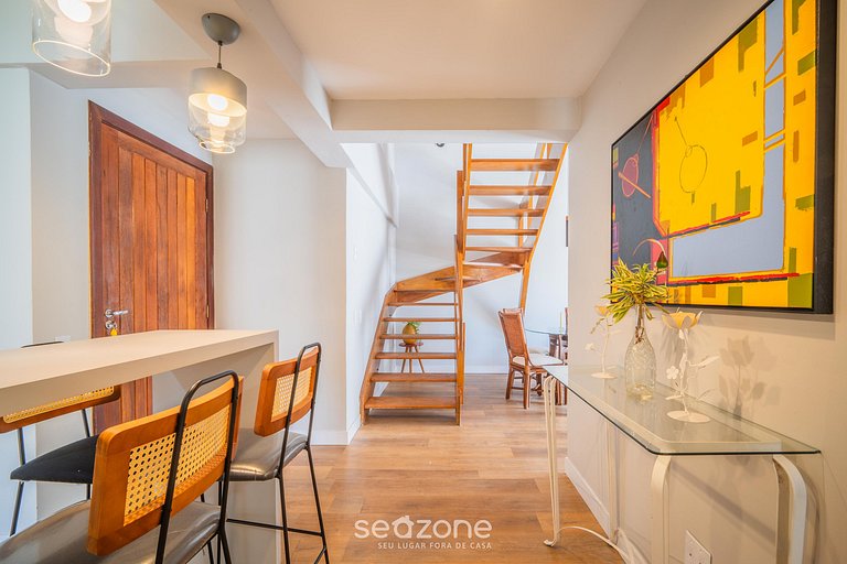 Apartamento con Parrilla en Jurerê MLB0402