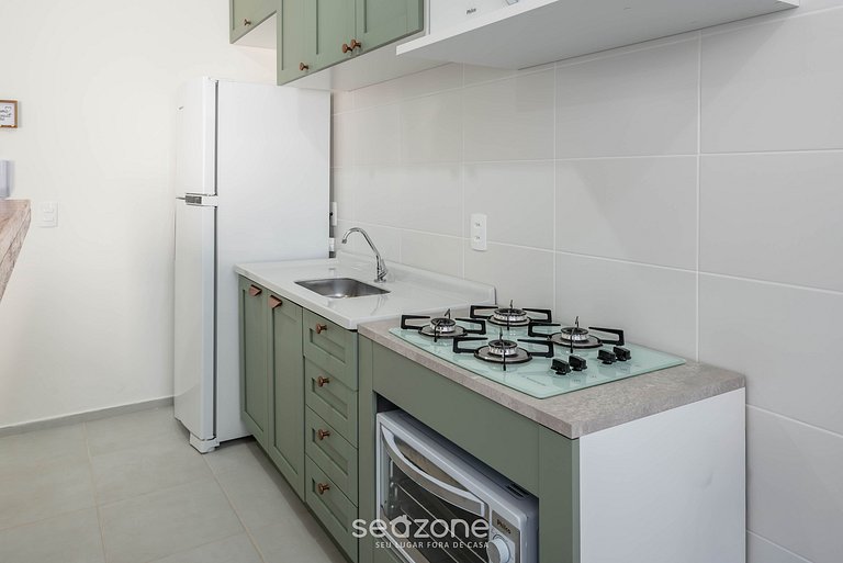 Apto c/ Parrilla a 750 m de la Playa CIB1104