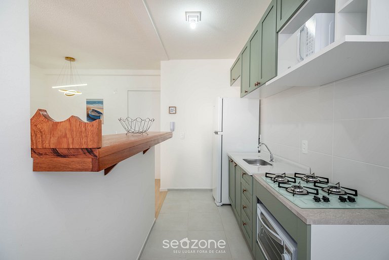 Apto c/ Parrilla a 750 m de la Playa CIB1104