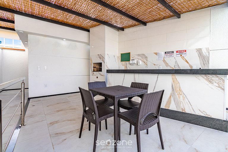 Apto em Cond. c/ Piscina a 400m da Praia EDT0018