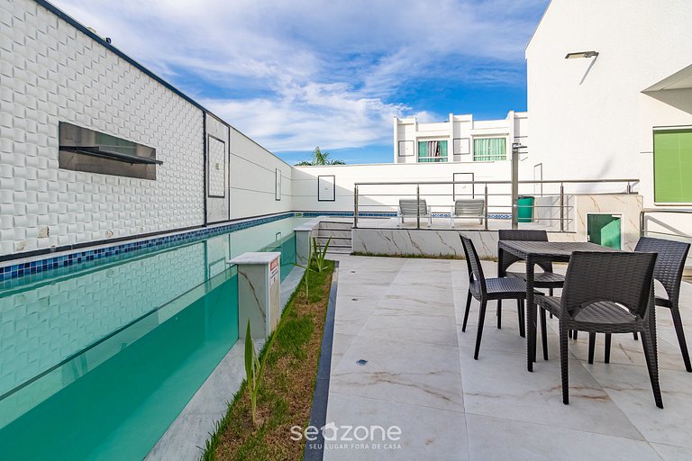 Apto em Cond. c/ Piscina a 400m da Praia EDT0018