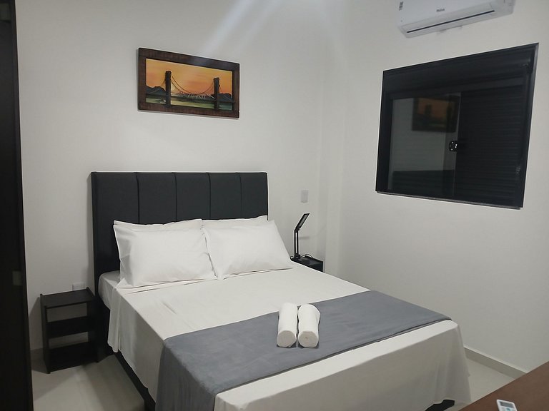 Apto de 1-DR c/ barbacoa, 650m de la playa NIU0081