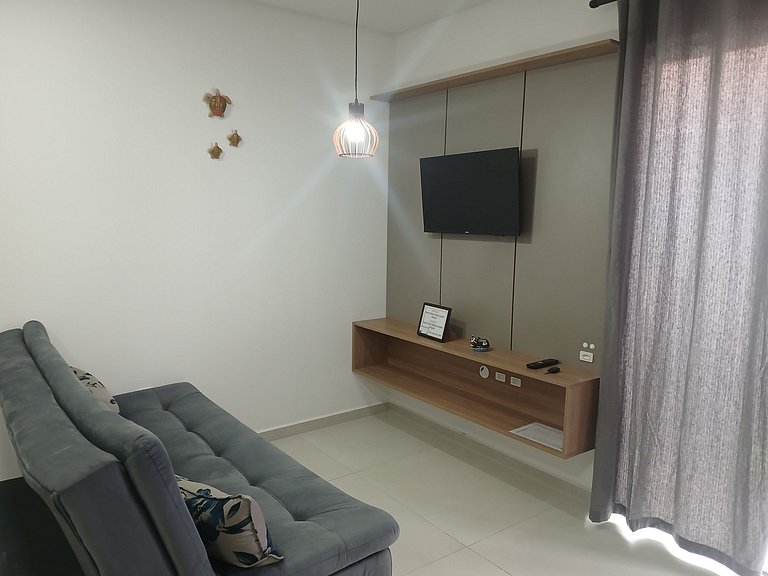 Apto de 1-DR c/ barbacoa, 650m de la playa NIU0081