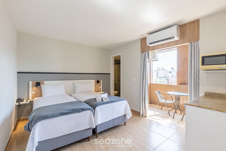 Studio encantador c/ comodidades premium UPP0606