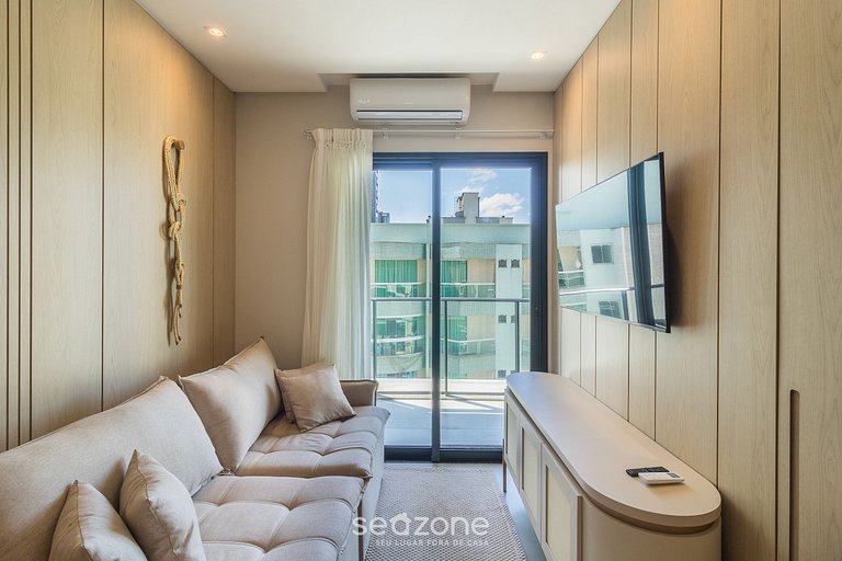 Apto c/ piscina en edif. a 220 m del mar FFS1204