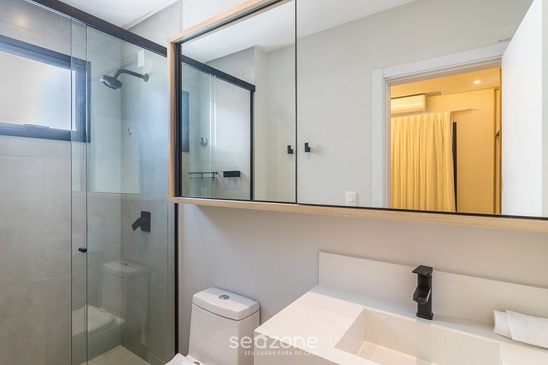 Apto c/ piscina en edif. a 220 m del mar FFS1204