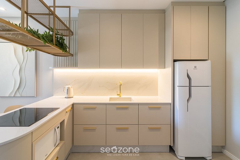 Apto c/ piscina en edif. a 220 m del mar FFS1204