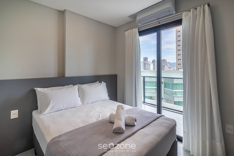 Apt 1DR en cond. c/ piscina, 220m del mar FFS1301