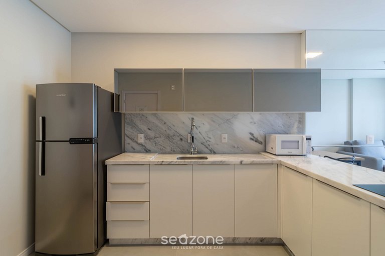 Apt 1DR en cond. c/ piscina, 220m del mar FFS1301