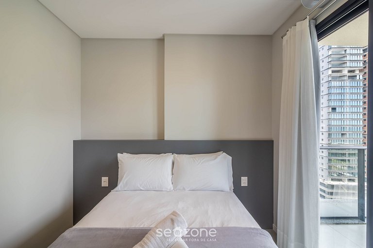 Apt 1DR en cond. c/ piscina, 220m del mar FFS1301