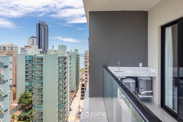 Apt 1DR en cond. c/ piscina, 220m del mar FFS1301