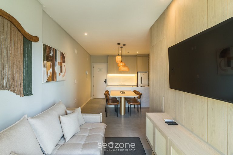 Apto c/ balcón a 220 m del mar FFS1403