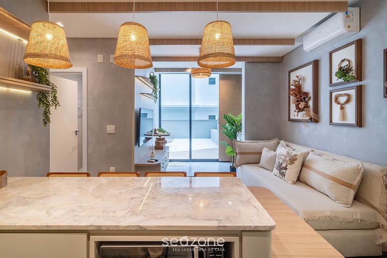 Apto en edificio a 220 m de la playa FFS0405