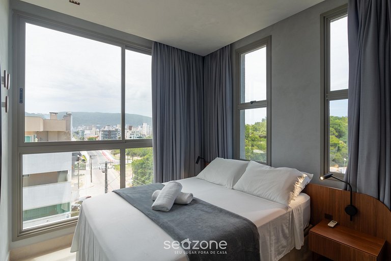 Apto c/ churrasq. privativa a 500m do Mar ELF0406