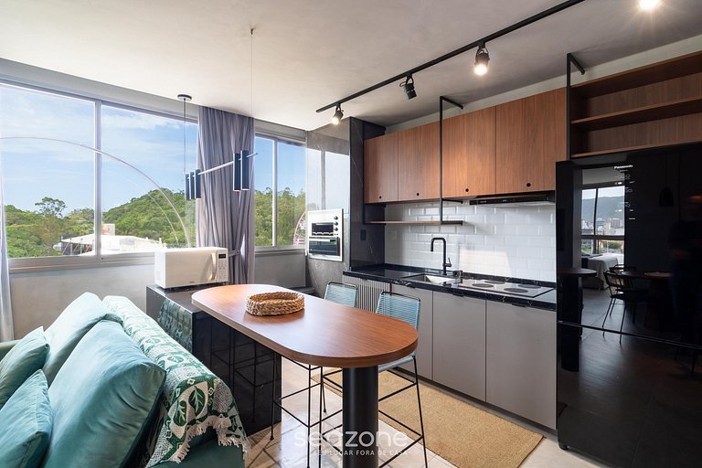 Apto con parrilla privada a 500 m del mar ELF0406