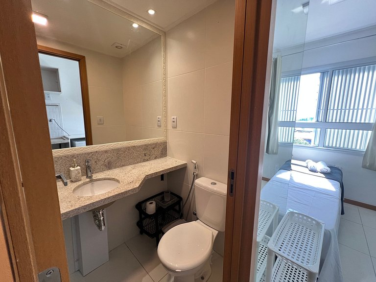 Studio c/ vista parc. al mar, 160 m playa SAA0323