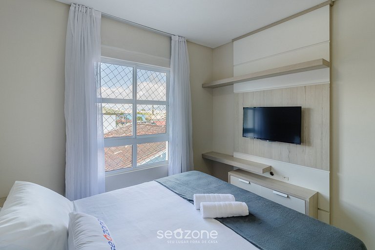 Apto c/ parrilla y vista a 130 m del mar RSD0202