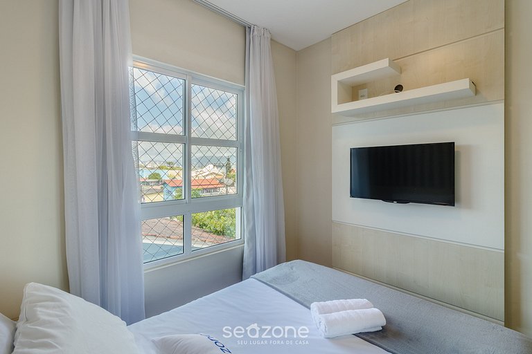 Apto c/ parrilla y vista a 130 m del mar RSD0202