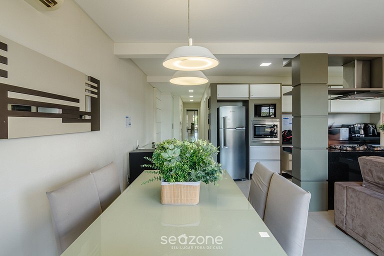 Apto c/ parrilla y vista a 130 m del mar RSD0202