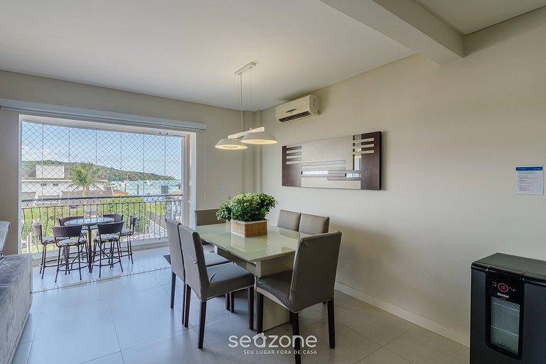 Apto c/ parrilla y vista a 130 m del mar RSD0202