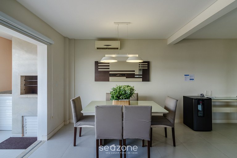 Apto c/ parrilla y vista a 130 m del mar RSD0202