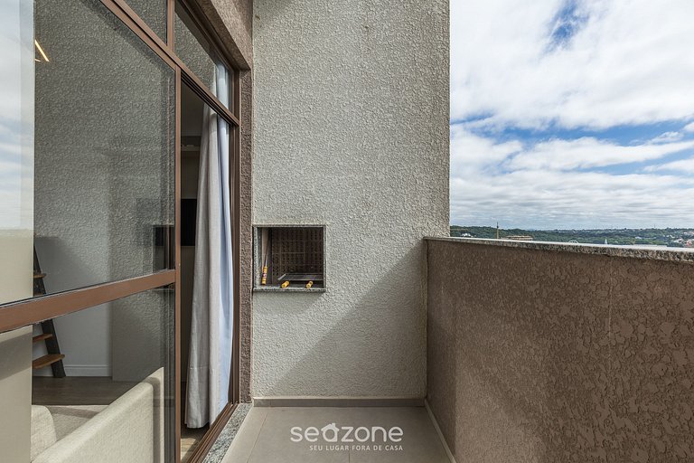 Estúdio Moderno c/ Churrasqueira e Garagem ECO1110