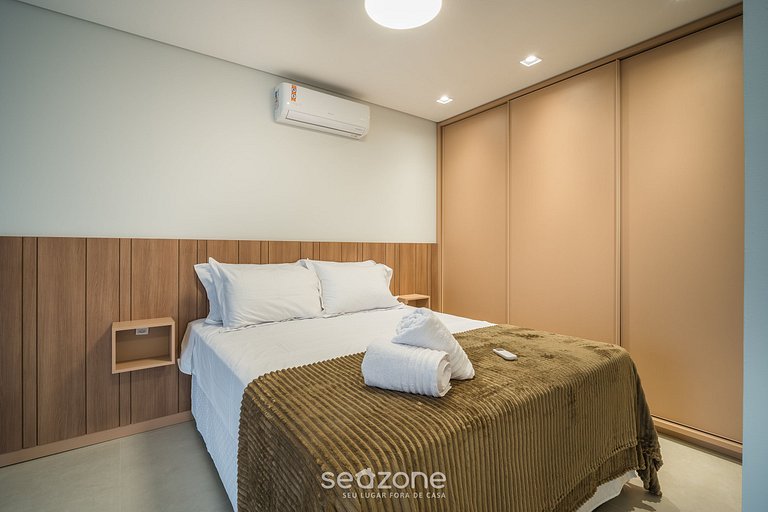 Loft Completo a 290 m da Praia CPH0202