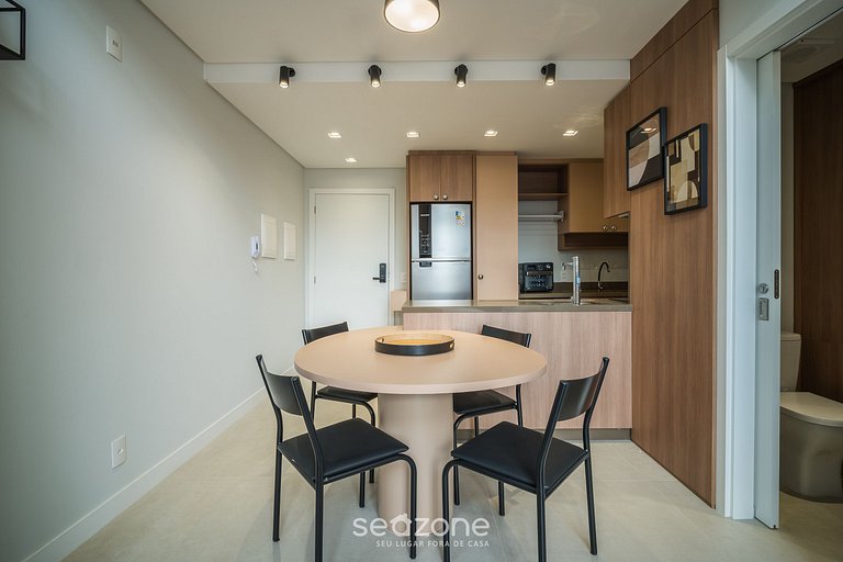 Loft Completo a 290 m da Praia CPH0202