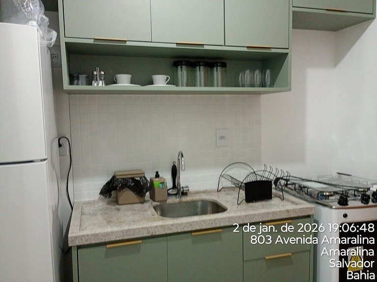 Studio a 160 m de la playa Amaralina SAA0509