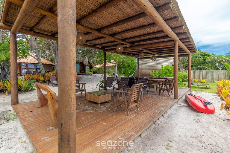 Cabana Pé na Areia com Vista Mar OTX0004