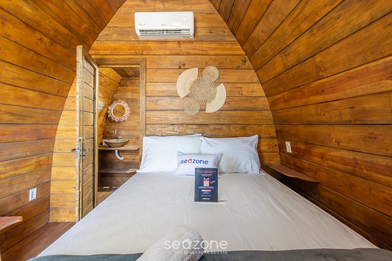 Cabana Pé na Areia com Vista Mar OTX0005