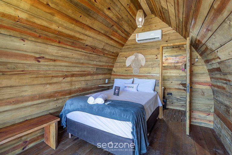 Cabana Vista Mar a 15m da praia OTX0003