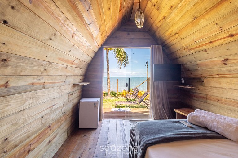 Cabana Pé na Areia com Vista Mar OTX0003