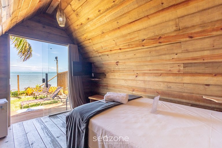 Cabana Vista Mar a 15m da praia OTX0003