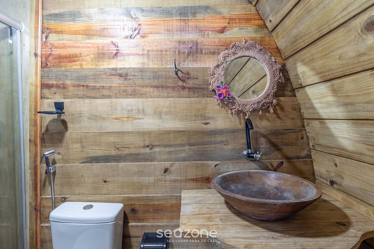 Cabana Vista Mar a 15m da praia OTX0003