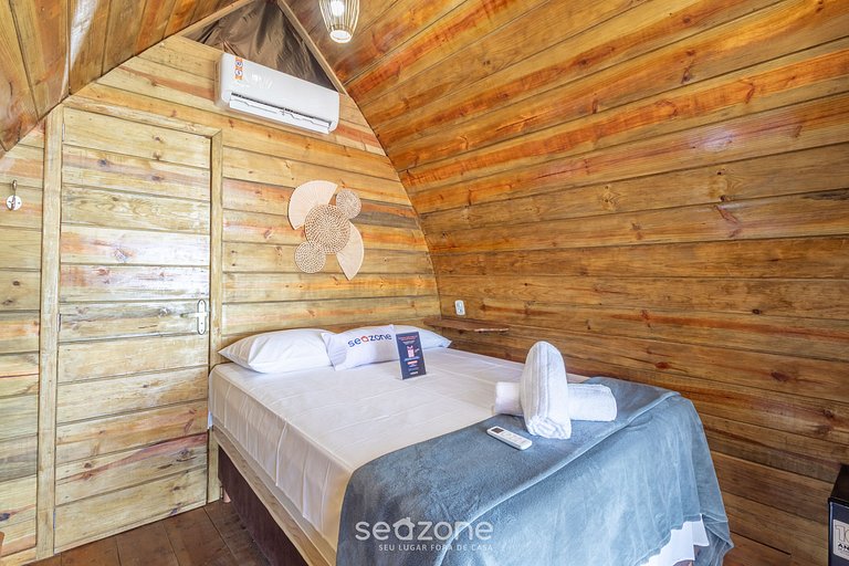 Cabana Pé na Areia com Vista Mar OTX0002