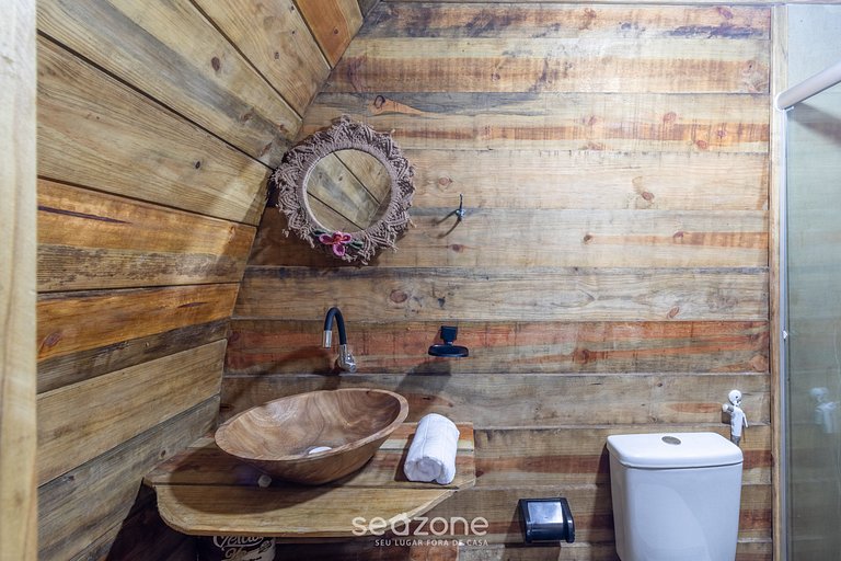 Cabana Pé na Areia com Vista Mar OTX0002