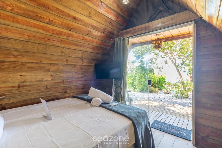 Cabana Pé na Areia com Vista Mar OTX0002